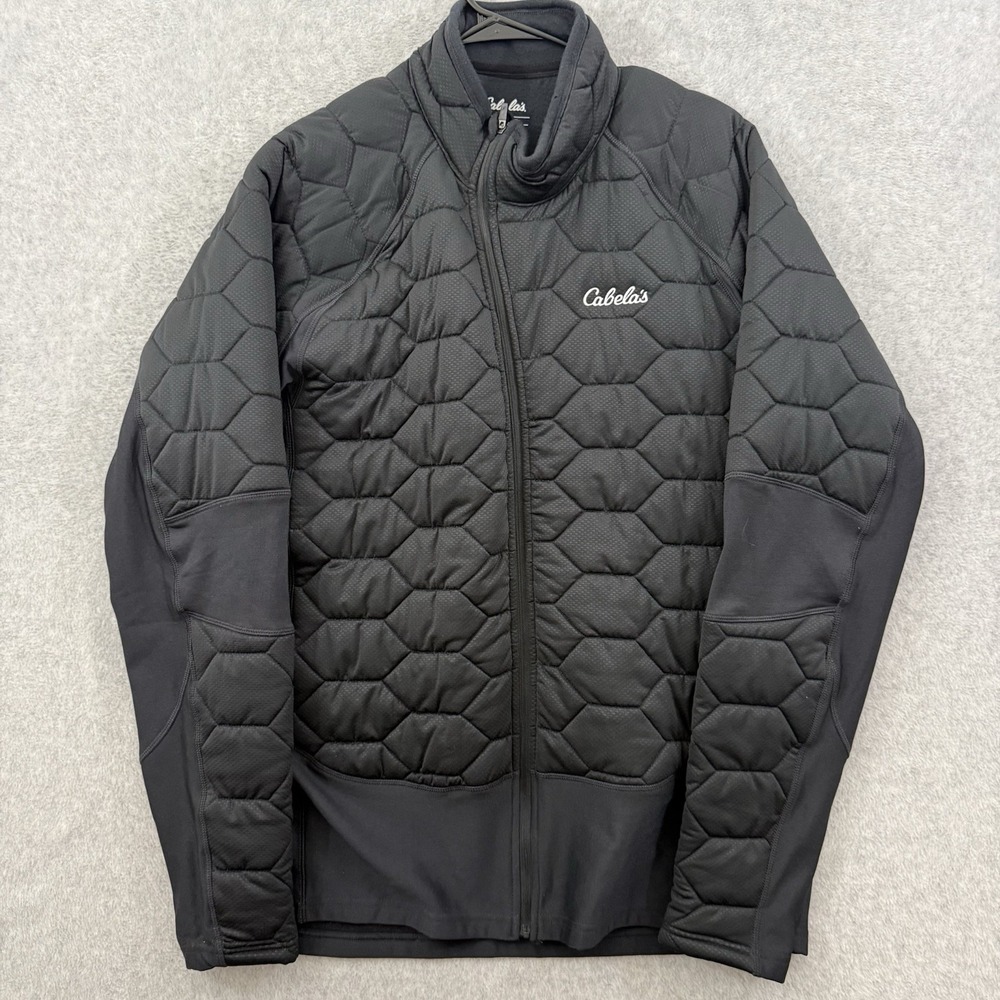 CABELA'S XL STAND HUNTER PRIMALOFT INSULATED BASE LAYER TOP, MERINO WOOL BLEND